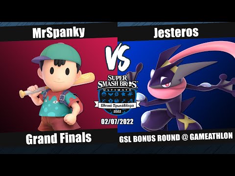 GSL22BR - GF - MrSpanky (Ness) vs Jesteros (Greninja) - Super Smash Bros. Ultimate