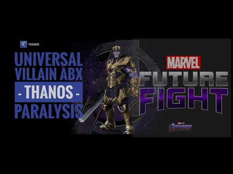 Universal Villain ABX - Thanos w/ paralysis