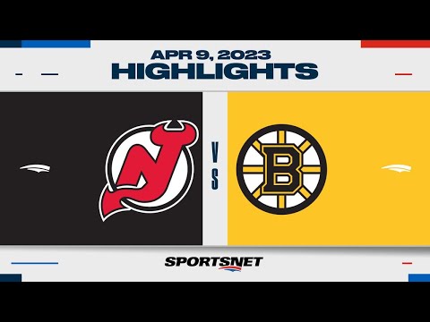 NHL Highlights | Devils vs. Bruins - April 8, 2023