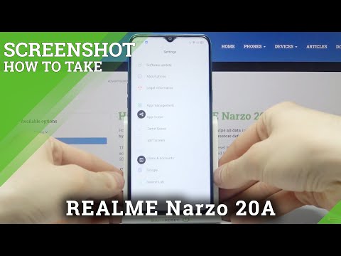 REALME Narzo 20A – Capture Desktop & Take Screenshot