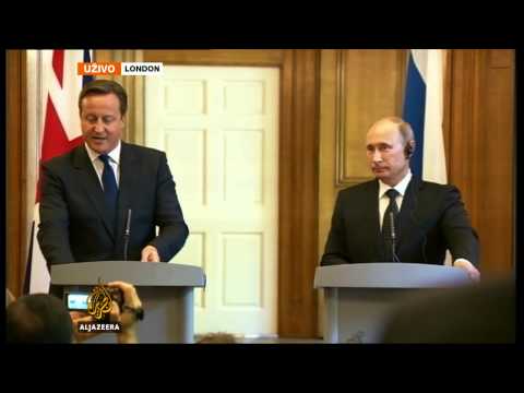 Govor Davida Camerona nakon sastanka sa Putinom