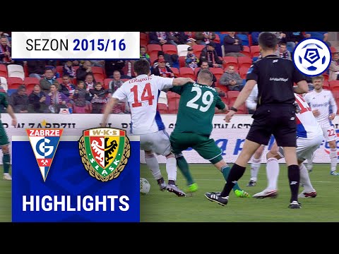 Górnik Zabrze - Śląsk Wrocław 2:1 | SKRÓT | Ekstraklasa 2015/16 | 34. Kolejka