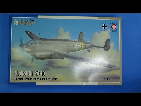 Sprue Review Special Hobby 1/48 Siebel Si 204D