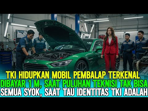 TKI YANG DIREMEHKAN‼️TKI INI HIDUPKAN MOBIL BALAP MILIK CEO SAAT SEMUA MEKANIK TOP KOREA TAK BISA