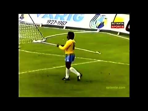 Romário vs Irlanda - Amistoso 1987 (Estréia oficial na seleção principal)