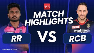 RR vs RCB 2023 Highlights: Royal Challengers Bangalore crush RR, keep play-off hopes alive