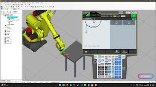 FANUC Robótica Industrial -  Criando movimentos L e J
