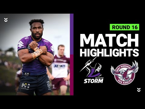 NRL Highlights | Storm v Sea Eagles | Round 16 2020 | Telstra Premiership | NRL