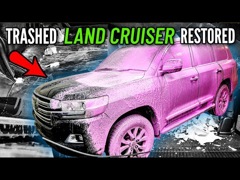 Thumbnail for DeepCleaning of A Dirty Toyota Land Cruiser For Free! Car Detailing Restoration by Toyota Land Cruiser, Toyota, Car, Toyota FJ Cruiser, Toyota Land Cruiser Se