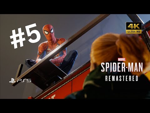 Marvel's Spider Man Remastered PS5 gameplay walkthrough Part 5 | 4K Fidelity mode #spiderman