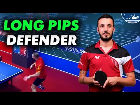 LONG PIPS - MODERN DEFENSE: Mikhail MOSIUK the chopper with variative defence and attack