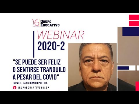 "Se puede ser feliz o sentirse tranquilo a pesar del covid"
