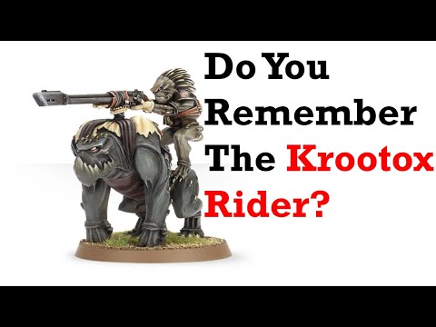 The Krootox Rider Is Warhammer 40k Most Forgotten Unit