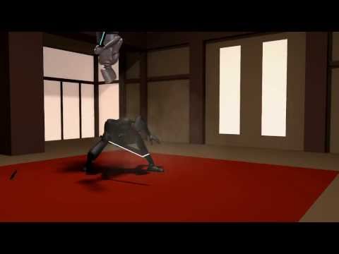 Ninja fight Animation