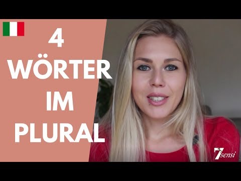Italienisch lernen | 4 Pluralwörter, die im Deutschen Singular sind