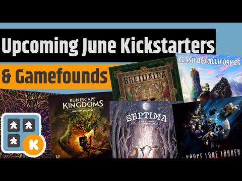 Upcoming Kickstarter & Gamefound Board Games for June 2022