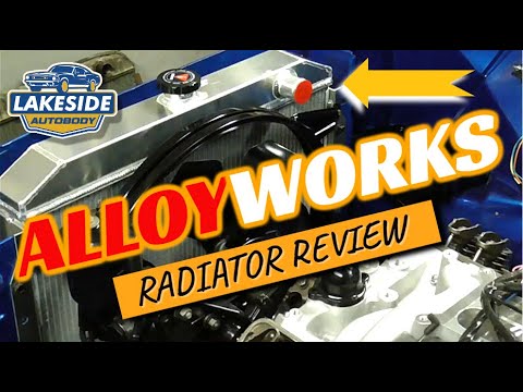 ALLOYWORKS Aluminum Radiator Review and Installation 👍