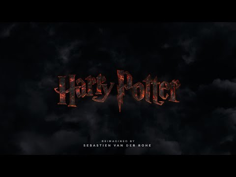HARRY POTTER Reimagined by Sebastien van der Rohe