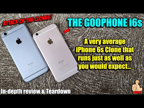 ATTACK OF THE CLONES: The GOOPHONE i6s REDUX - An average Apple iPhone 6s Clone thing...