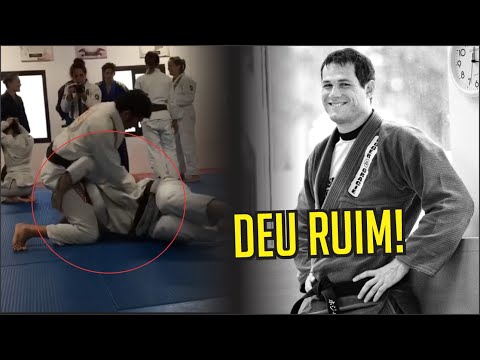 OLHA O QUE ESSE FAIXA PRETA FEZ COM ROGER GRACIE NA FRENTE DE TODOS!