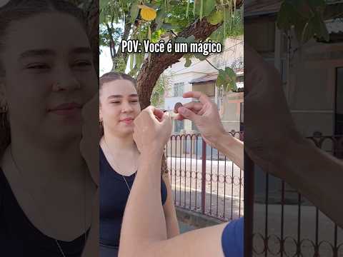 Coin Magic IN THE MAGICIAN'S VIEW! 🎩 #Trick #magic #tutorial