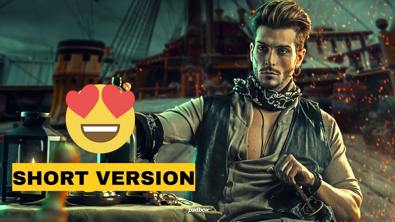 Pirate Photoshop Manipulation (SHORT-VERSION)