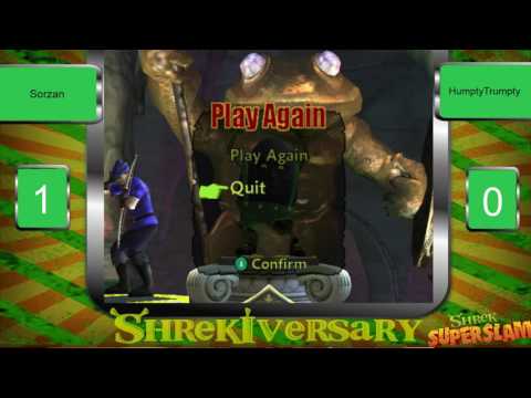 Shrekiversary - Sorzan (Humpty Dumpty) vs. HumptyTrumpty (Robin Hood) - Shrek SuperSlam