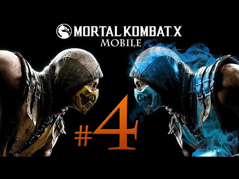 Mortal Kombat X Gameplay Walkthrough Part 4 (Mobile) [HD iOS] Scorpion Boss Fight - No Commentary