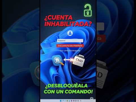 ¿Cómo recuperar una cuenta bloqueada en Windows 11 sin formatear? #ciberseguridad #windows #hacker
