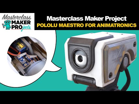 How to Make Animatronics With the Pololu Maestro | Masterclass Maker Projects