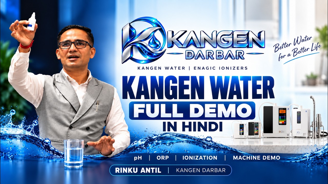 Enagic Kangen Water Live Video Demonstration