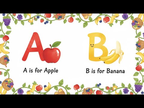 KIDSXOXO + A–Z FRUIT SONG FOR KIDS | Fun Learning Jingle | Alphabet Fruit Song #cocomelon #kidssong