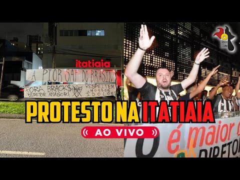 ⚫ PROTESTO DAS ORGANIZADAS NA SEDE DA ITATIAIA 🔴 AO VIVO COM IMAGENS