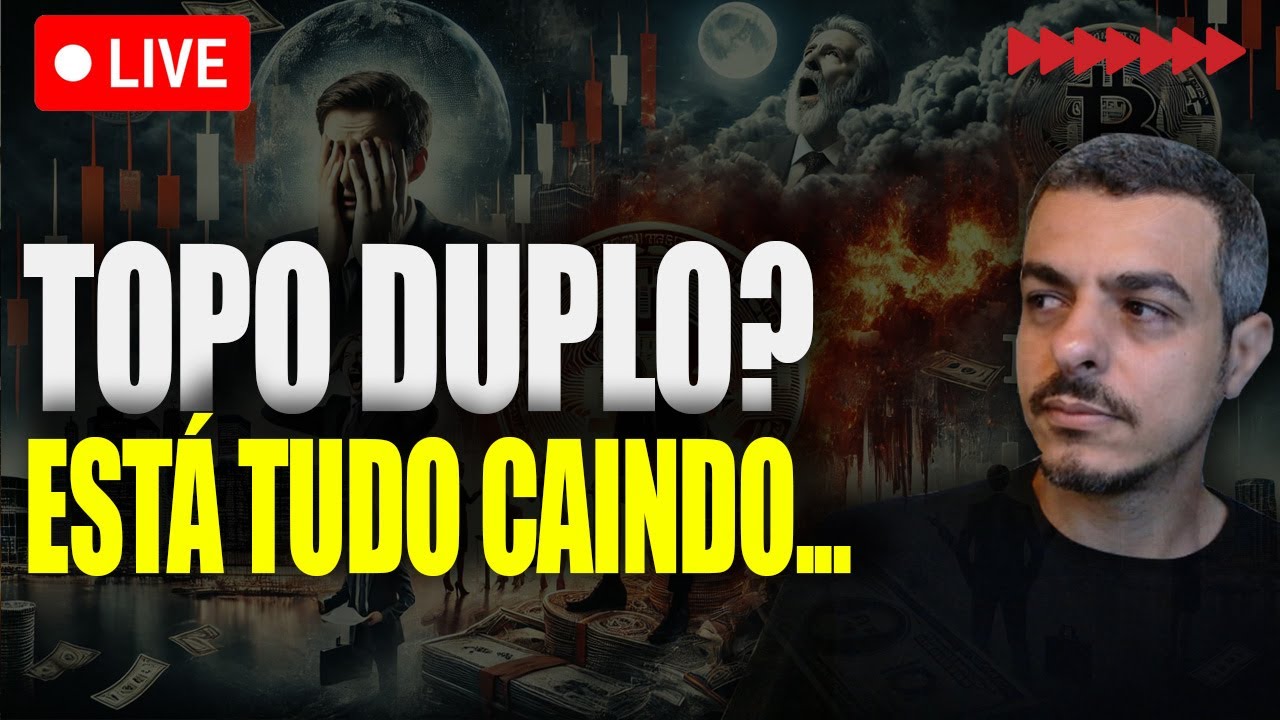 🚨BITCOIN HOJE QUEDA FORTE - ETHEREUM HORA DE VENDER?  - Analisando Bitcoin Altcoins ETF