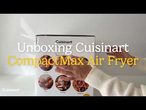 Unboxing the Cuisinart Compact Max Air Fryer | Healthier, Crispier Meals Made Easy