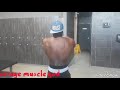 Muscle God flexing