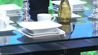 Rosenstein & Söhne Porzellan- Kombiservice, 30-teilig @PEARL-TV