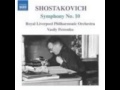 Shostakovich Symphony No. 10 in E minor op.93 - 4. Andante - Allegro