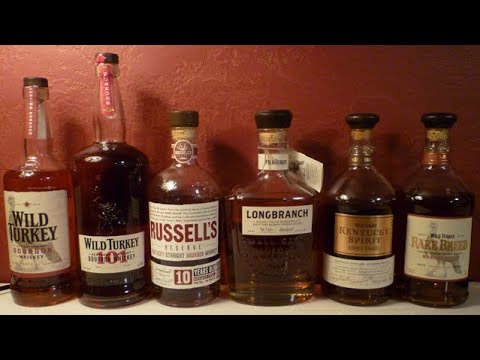 Whiskey Review: #268 Wild Turkey Line Up Comparison