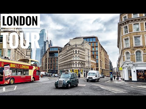 London, England ???????????????????????????? - Central London January 2022 Walking Tour [▶3:36:00 hours] 4KHDR
