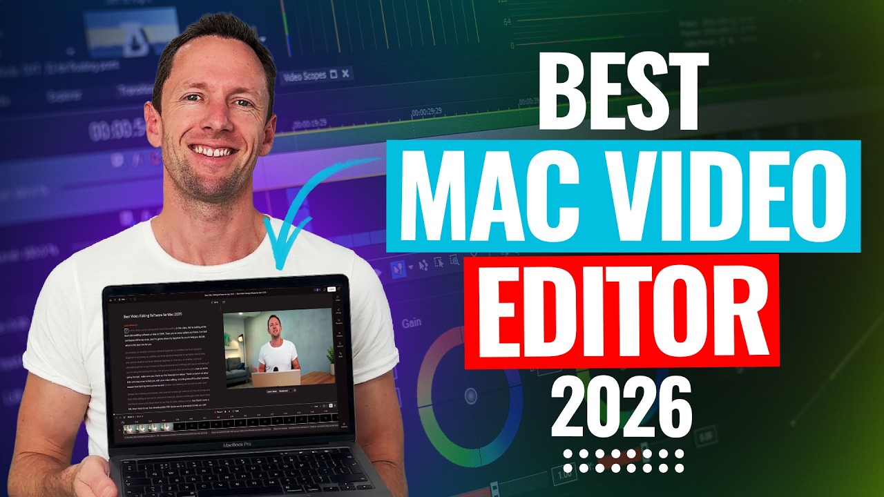 Best Video Editing Software for Mac 2026