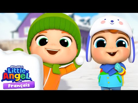 C’est l'hiver! Chaud ou froid? | Comptines avec Bébé Louis | Little Angel Français