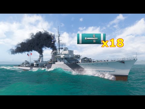 World of WarShips Z-44 - 4 Kills 205K Damage