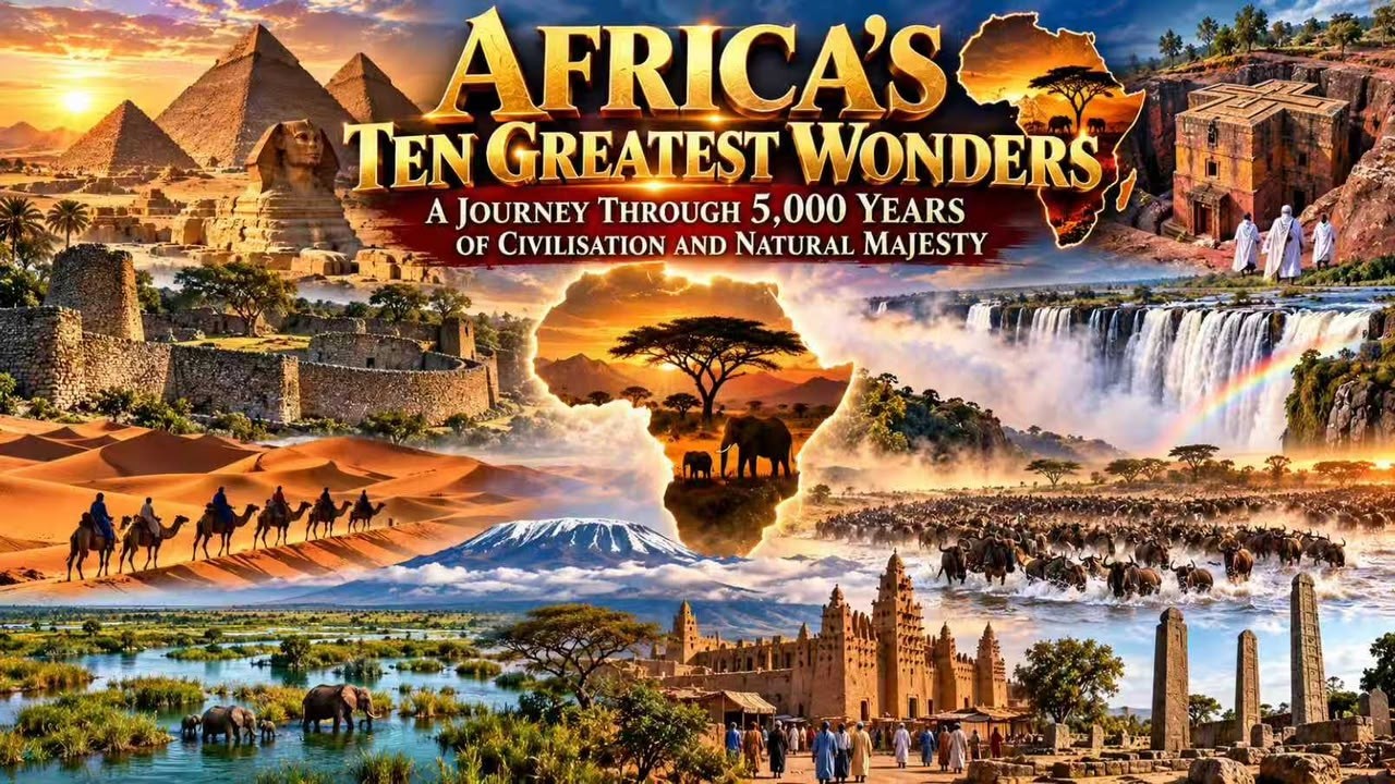 Africa’s Ten Greatest Wonders: A Journey Through 5,000 Years of Civilisation and Natural Majesty