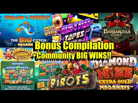 Thumbnail for video: The G.O.A.T Maxed Twice, Diamond Mine All Action Spins, Retro Tapes & Much More + Community BIG WINS