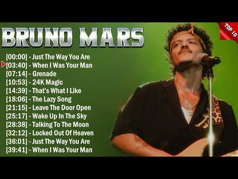 Bruno Mars Greatest Hits Popular Songs - Top Song This Week 2024