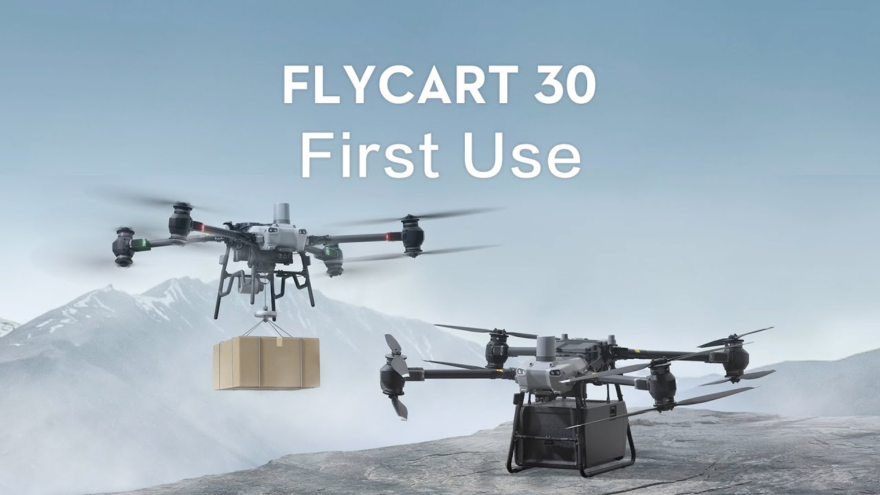 DJI FlyCart 30: 01 First Use
