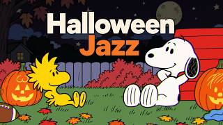 halloween jazz covers 🎃 cozy peanuts-style ambience with snoopy & woodstock gameplay video by CPADS, 8:20 duration