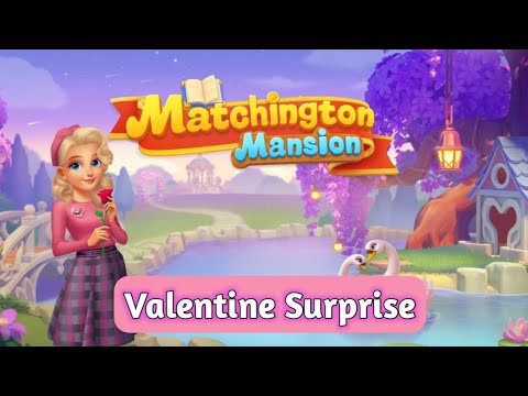 Matchington Mansion -Valentine Surprise Decorations- Gameplay