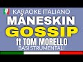 Måneskin Ft. Tom Morello - Gossip Karaoke Instrumental 🎤
